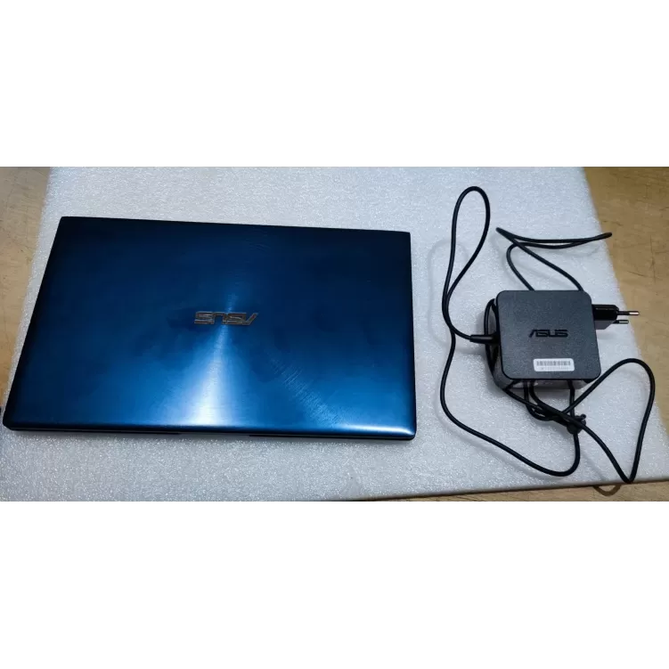 מחשב נייד מחודש Asus ZenBook 13 UX333FA Intel Core i5-8265U 13.3" FHD 100% 8GB SSD:256GB Windows 11 צבע כחול מלכותי