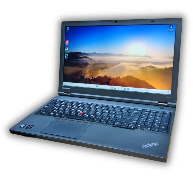 מחשב נייד תחנת עבודה Lenovo T540p Laptop (ThinkPad) - Type 20BF 20BFS3650A Intel Core i7-4700MQ 15.6" FHD 16GB SSD:256GB Windows 11 צבע שחור מצב:מחודש