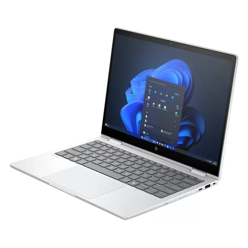 מחשב נייד HP EliteBook 8 Flip G1i A37M5ET Intel Core Ultra 7 255U 13.3" TOUCH WUXGA IPS 32GB SSD:1TB Windows 11 Pro צבע כסף קרח