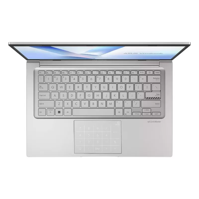 Laptop Asus Vivobook 14 (X1404) X1404VA-EB281 Intel Core 5 120U 14" 60Hz FHD IPS 16GB SSD:1TB Color:silver