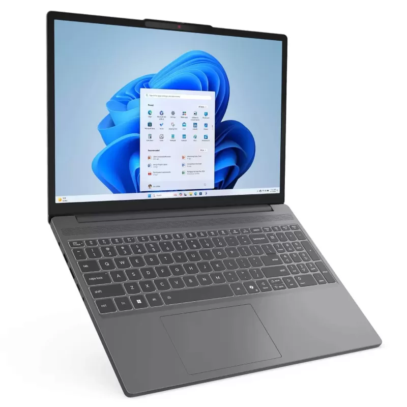 מחשב נייד Lenovo IdeaPad Slim 3 83K100N3IV 15.3" 60Hz IPS 24GB SSD:1TB צבע אפור