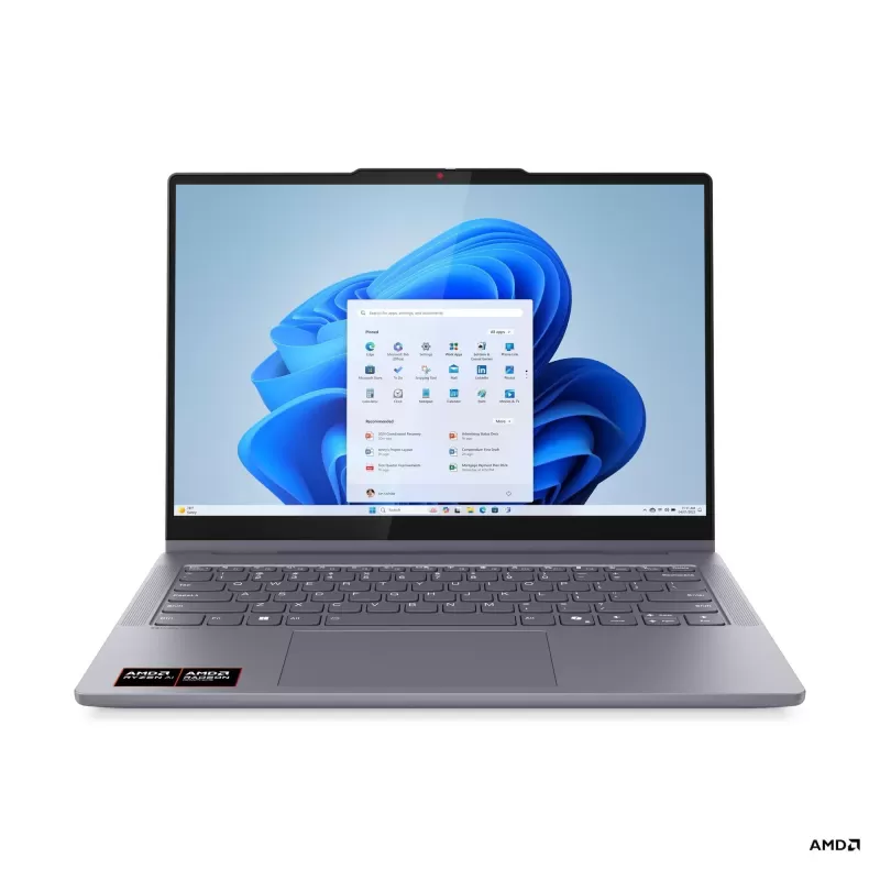מחשב נייד Lenovo IdeaPad 5 2-in-1 14AKP10 אפור 83KT005JIV AMD Ryzen AI 7 350 14" TOUCH WUXGA IPS 16GB SSD:512GB