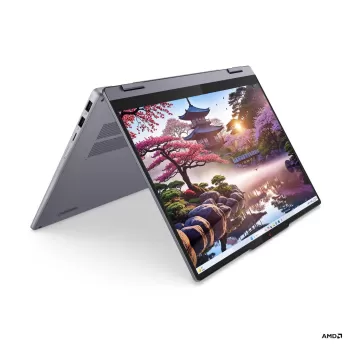 מחשב נייד Lenovo IdeaPad 5 2-in-1 14AKP10 אפור 83KT005JIV AMD Ryzen AI 7 350 14" TOUCH WUXGA IPS 16GB SSD:512GB מחשב נייד Lenovo IdeaPad 5 2-in-1 14AKP10 אפור 83KT005JIV AMD Ryzen AI 7 350 14" TOUCH WUXGA IPS 16GB SSD:512GB
