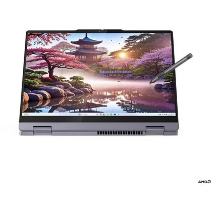 מחשב נייד Lenovo IdeaPad 5 2-in-1 14AKP10 אפור 83KT005JIV AMD Ryzen AI 7 350 14" TOUCH WUXGA IPS 16GB SSD:512GB