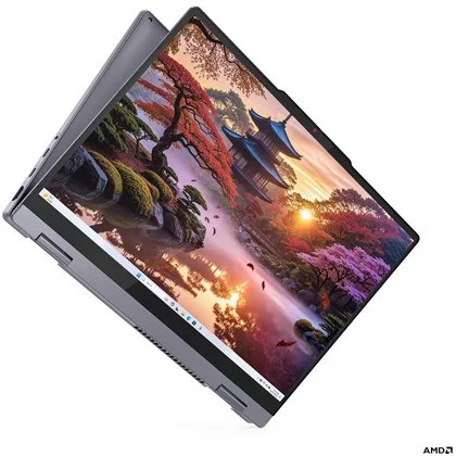 מחשב נייד Lenovo IdeaPad 5 2-in-1 14AKP10 אפור 83KT005JIV AMD Ryzen AI 7 350 14" TOUCH WUXGA IPS 16GB SSD:512GB