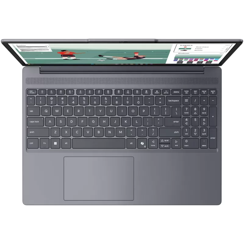 מחשב נייד Lenovo IdeaPad Slim 3 15IPH11 Ultra 5 322 24GB 512GB W11H 83UR00DTIV 15.3" IPS 24GB SSD:512GB Windows 11 צבע אפור