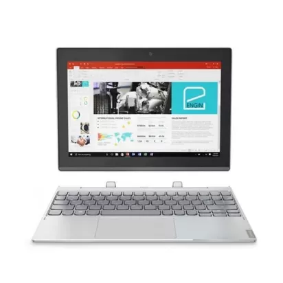 Ноутбук Lenovo MIIX 330-17IKBR 80XF005AIV Intel Atom x5-Z8350 10.1" TOUCH FHD IPS 4GB eMMC:64GB Windows 10 Цвет:серебряный