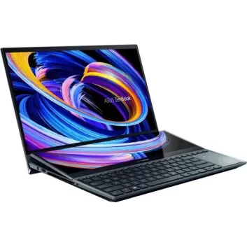 Gaming Laptop Asus Zenbook Pro Duo 15 OLED UX582 UX582HM-H2033W Intel Core i7-11800H 15.6" 16GB RTX 3060 SSD:1TB Windows 11 Color:celestial blue Gaming Laptop Asus Zenbook Pro Duo 15 OLED UX582 UX582HM-H2033W Intel Core i7-11800H 15.6" 16GB RTX 3060 SSD:1TB Windows 11 Color:celestial blue