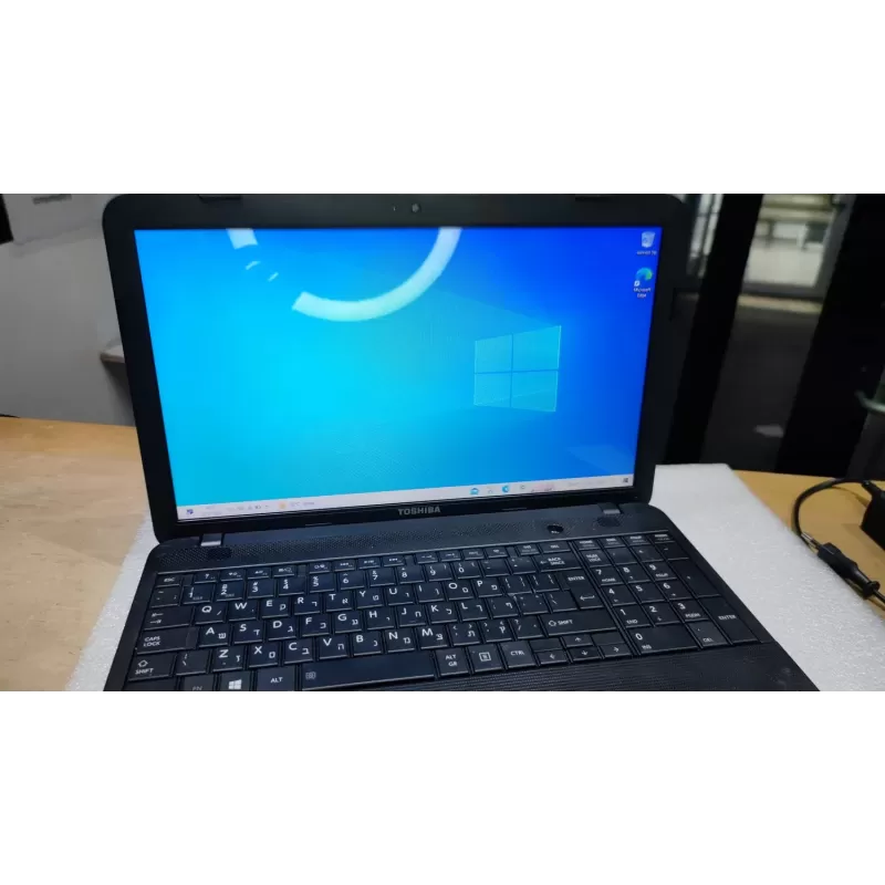 מחשב נייד מחודש Toshiba SATELLITE C850-1CJ Intel Pentium B960 15.6" HD 4GB SSD:120GB Windows 10 צבע שחור מחשב נייד מחודש Toshiba SATELLITE C850-1CJ Intel Pentium B960 15.6" HD 4GB SSD:120GB Windows 10 צבע שחור