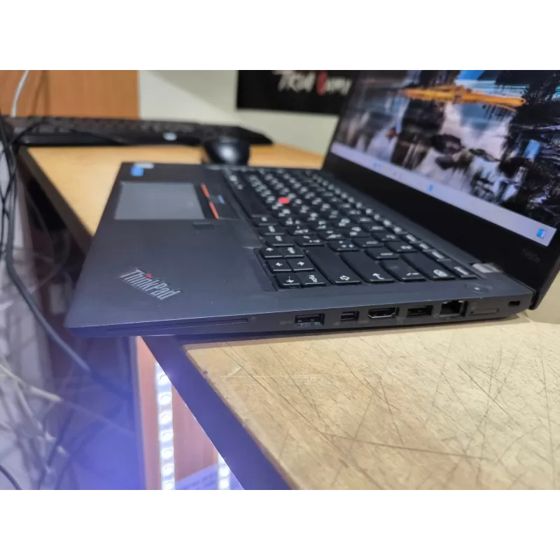 מחשב נייד מחודש Lenovo T460s Laptop (ThinkPad) - Type 20FA 20FAS0RV07 Intel Core i5-6300U 14" FHD IPS 8GB SSD:240GB Windows 11 Pro צבע שחור