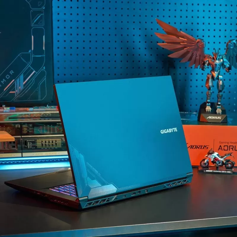 Gaming Laptop Gigabyte G5 (2023) G5-KF-E3EE313SH Intel Core i5-12500H 15.6" FHD 16GB SSD:1TB Windows 11 Color:gray - official importer