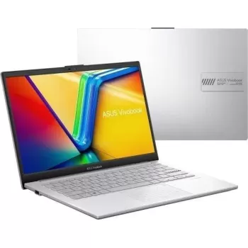 מחשב נייד Asus Vivobook Go 14 (E1404TA) E1404GA-EB087 Intel Core i3-N305 14" FHD 8GB SSD:256GB צבע כסף מגניב