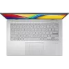 מחשב נייד Asus Vivobook Go 14 (E1404TA) E1404GA-EB087 Intel Core i3-N305 14" FHD 8GB SSD:256GB צבע כסף מגניב