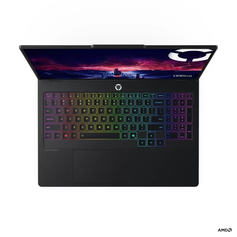 Laptop Lenovo Legion Pro 5 16ADR10 83LT0060IV AMD Ryzen 9 8940HX 16" WQXGA IPS 16GB RTX 5060 SSD:1TB Color:black