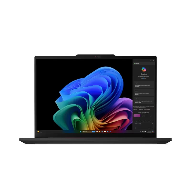 מחשב נייד Lenovo ThinkPad T14s Gen 6 (Snapdragon) 21N1000GIV Qualcomm Snapdragon X Elite X1E-78-100 14" TOUCH WUXGA IPS 32GB Integrated Qualcomm