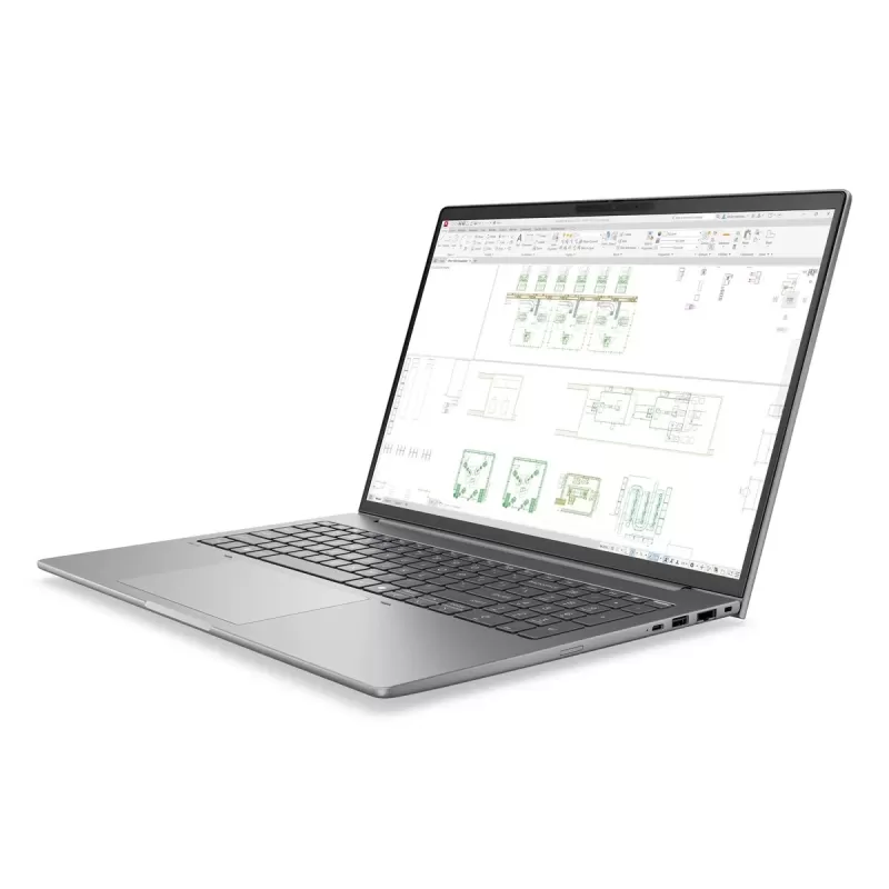 מחשב נייד HP ZBook 8 G2i 16 E1MG1AT 16" IPS 48GB SSD:1TB Windows 11