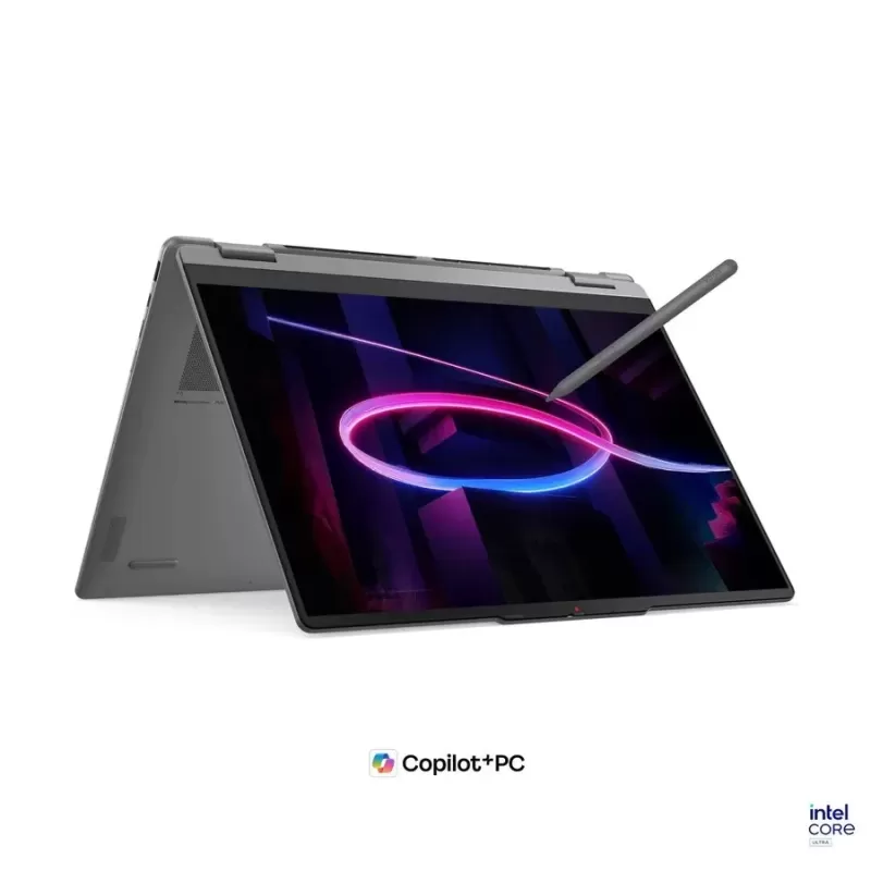מחשב נייד Lenovo Yoga 7 2-in-1 16 83TE001WIV 16" 2.8K OLED 32GB SSD:1TB Windows 11 צבע אפור