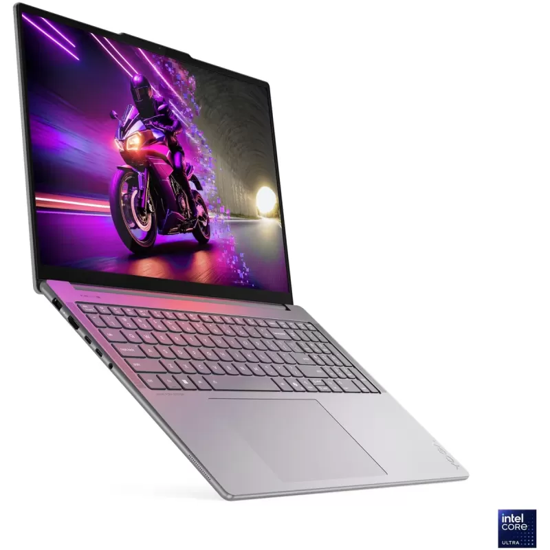 מחשב נייד Lenovo Yoga Pro 9 16IAH10 אפור 83L0004PIV Intel Core Ultra 9 285H 16" 120Hz TOUCH 3.2K OLED 32GB RTX 5060 SSD:1TB Windows 11 Pro