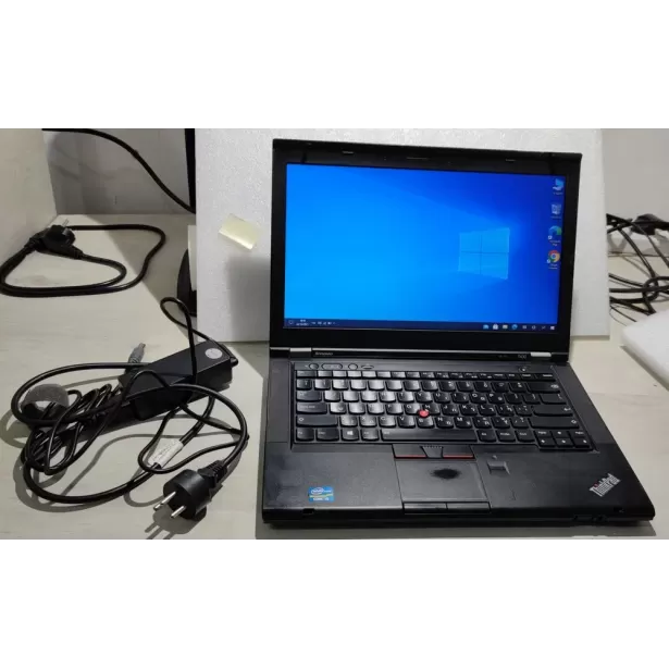 Refurbished Laptop Lenovo ThinkPad T430 Intel Core i5-3210M 14" HD Anti-Glare 8GB SSD:240GB Windows 10 Color:black