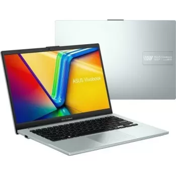 מחשב נייד Asus Vivobook Go 14 (E1404TA) E1404GA-EB575W Intel Core i3-N305 14" FHD 8GB SSD:256GB Windows 11 צבע ירוק אפור