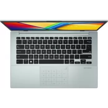 מחשב נייד Asus Vivobook Go 14 (E1404TA) E1404GA-EB575W Intel Core i3-N305 14" FHD 8GB SSD:256GB Windows 11 צבע ירוק אפור