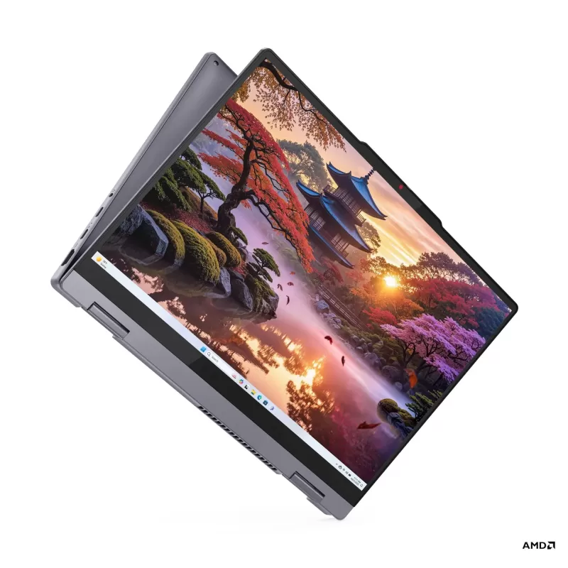 Ноутбук Lenovo IdeaPad 5 2-in-1 14AKP10 83KT005LIV AMD Ryzen AI 7 350 14" TOUCH WUXGA IPS 16GB SSD:512GB Windows 11 Цвет:серый