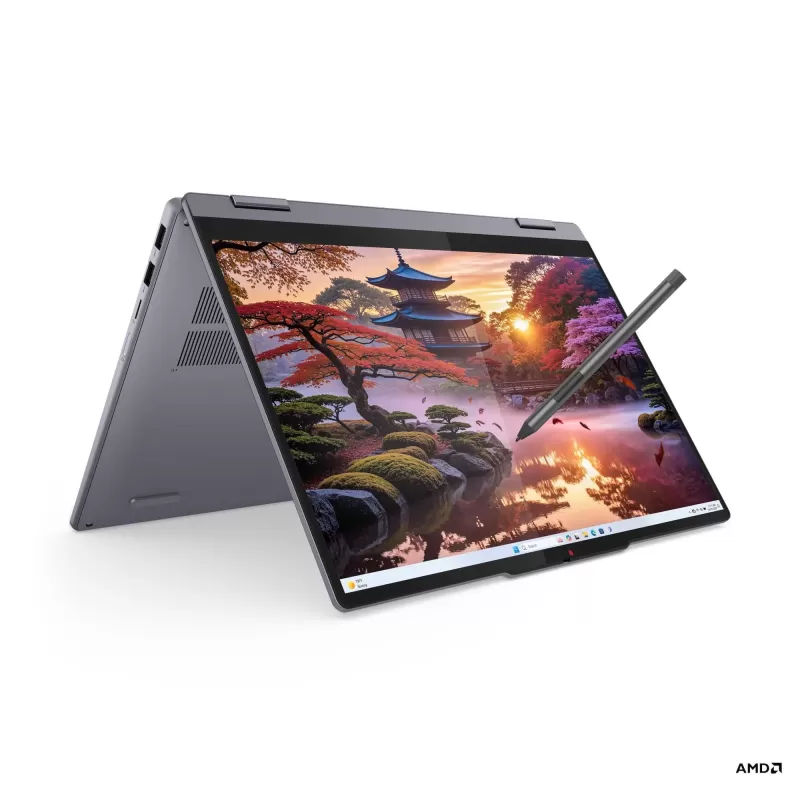 Ноутбук Lenovo IdeaPad 5 2-in-1 14AKP10 83KT005LIV AMD Ryzen AI 7 350 14" TOUCH WUXGA IPS 16GB SSD:512GB Windows 11 Цвет:серый