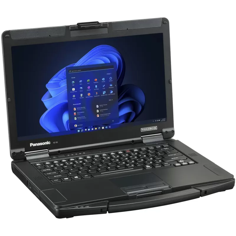 מחשב נייד מוקשח Panasonic Toughbook 55 mk3 i7-1370P 16GB 512GB Touch HE FZ-55JA601BHE 14" FHD IPS 16GB SSD:512GB Windows 11 Pro
