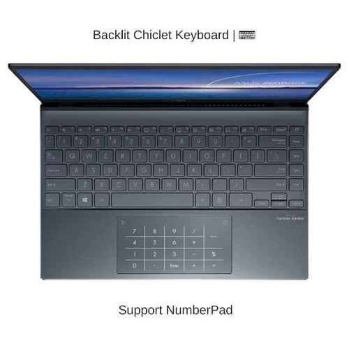 Ноутбук Asus ZenBook 13 UX325JA UX325JA-EG121 Intel Core i5-1035G1 13.3" FHD IPS 16GB SSD:1TB Цвет:серый