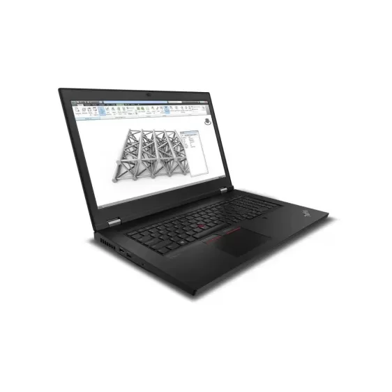 מחשב נייד מקצועי Lenovo ThinkPad P17 Gen 1 20SN002EIV Intel Core i7-10750H 17.3" FHD IPS 32GB NVIDIA Quadro RTX 3000 SSD:1TB Windows 10 Pro צבע שחור