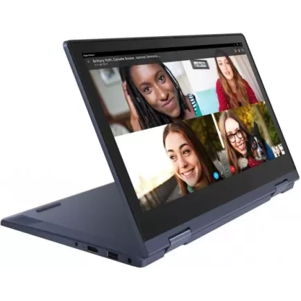 מחשב נייד Lenovo ideapad Flex 3-11ADA05 82G4001UIV AMD Athlon Silver 3050e 11.6" TOUCH FHD IPS 4GB eMMC:64GB Windows 10 S צבע כחול