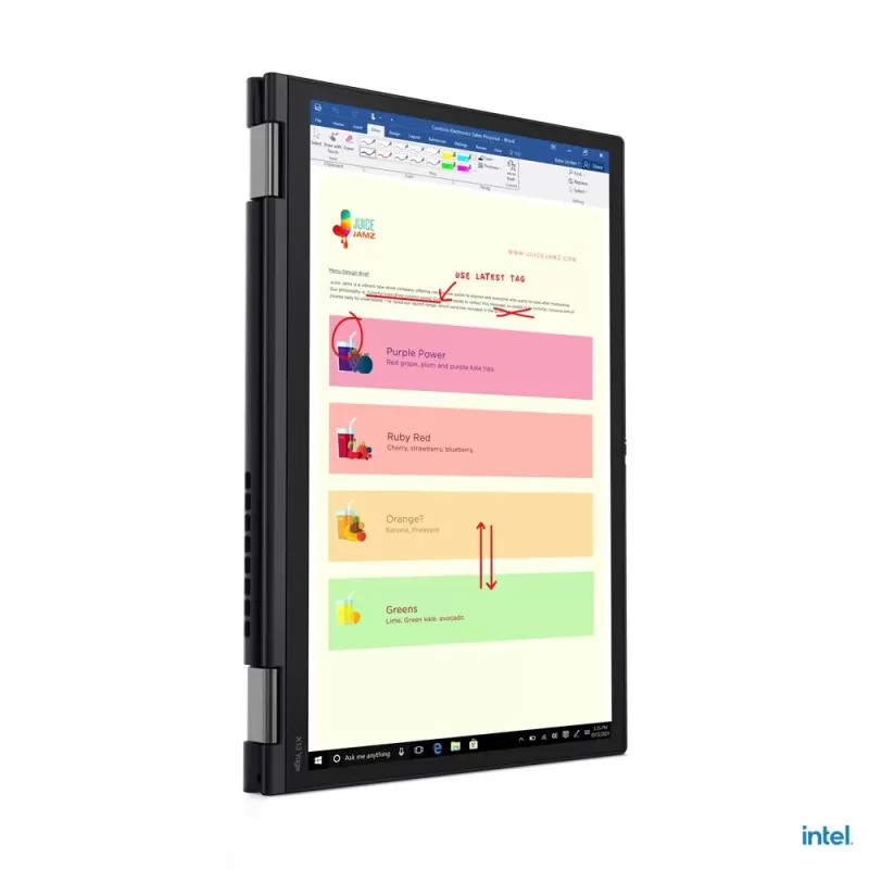 מחשב נייד Lenovo X13 Yoga Gen 2 20W8001LIV Intel Core i7-1165G7 13.3" TOUCH WQXGA, 2K Low 16GB SSD:1TB Windows 10 Pro צבע שחור