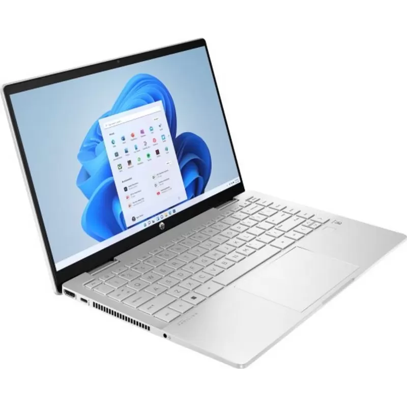 מחשב נייד HP Pavilion x360 14-EK1004NJ 7Z8H7EA Intel Core i7-1355U 14" TOUCH FHD IPS 16GB SSD:1TB Windows 11 צבע גוון כסף טבעי