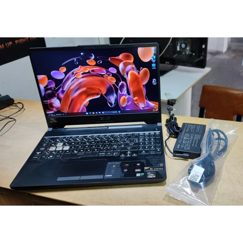 מחשב נייד תחנת עבודה Asus TUF A15 FA506IU AMD Ryzen 5 4600H 15.6" FHD 144Hz 16GB SSD:1TB Windows 11 צבע שחור מצב:מחודש מחשב נייד תחנת עבודה Asus TUF A15 FA506IU AMD Ryzen 5 4600H 15.6" FHD 144Hz 16GB SSD:1TB Windows 11 צבע שחור מצב:מחודש