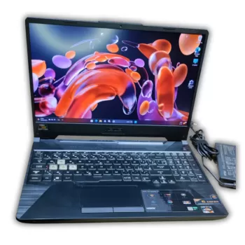 מחשב נייד תחנת עבודה Asus TUF A15 FA506IU AMD Ryzen 5 4600H 15.6" FHD 144Hz 16GB SSD:1TB Windows 11 צבע שחור מצב:מחודש