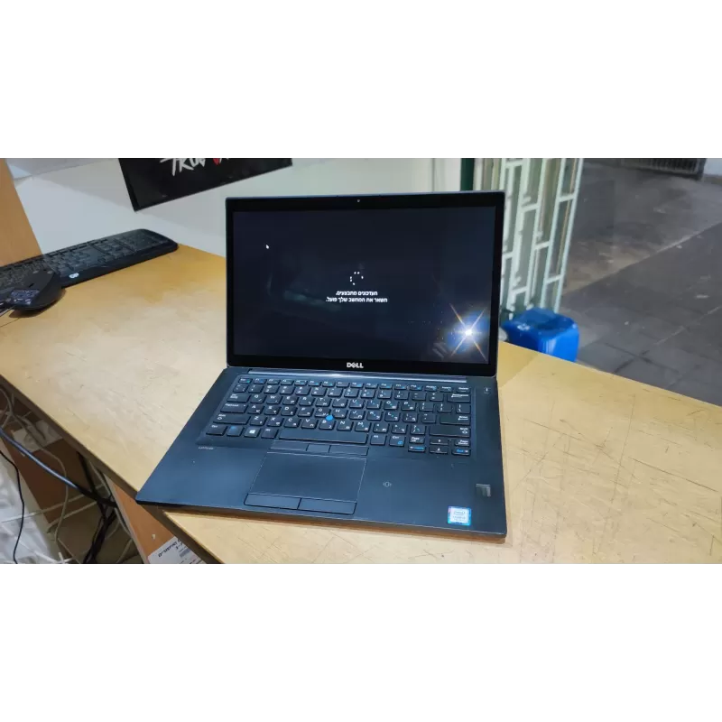 מחשב נייד מחודש Dell Latitude 7480 Intel Core i5-7300U 14" FHD 8GB SSD:512GB Windows 11 Pro צבע שחור