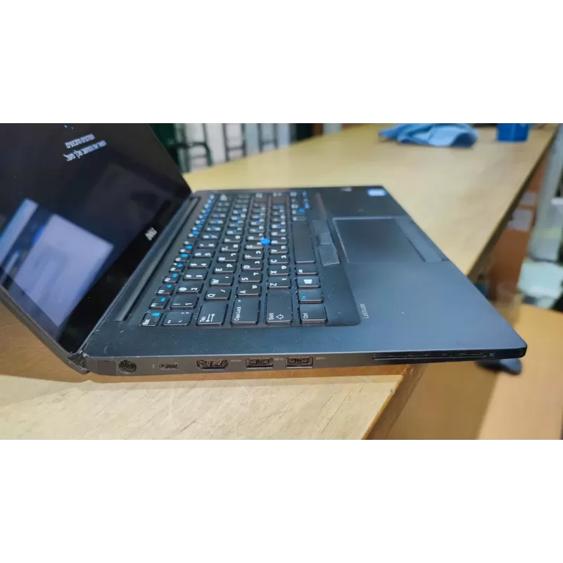 מחשב נייד מחודש Dell Latitude 7480 Intel Core i5-7300U 14" FHD 8GB SSD:512GB Windows 11 Pro צבע שחור
