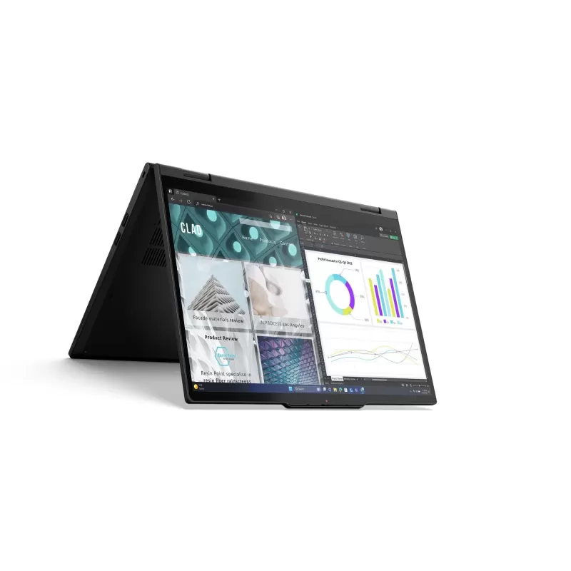 Laptop Lenovo ThinkPad T14s 2-in-1 Gen 1 black 21R3003DIV Intel Core Ultra 7 255U 14" TOUCH WUXGA IPS 16GB SSD:512GB Windows 11 Pro