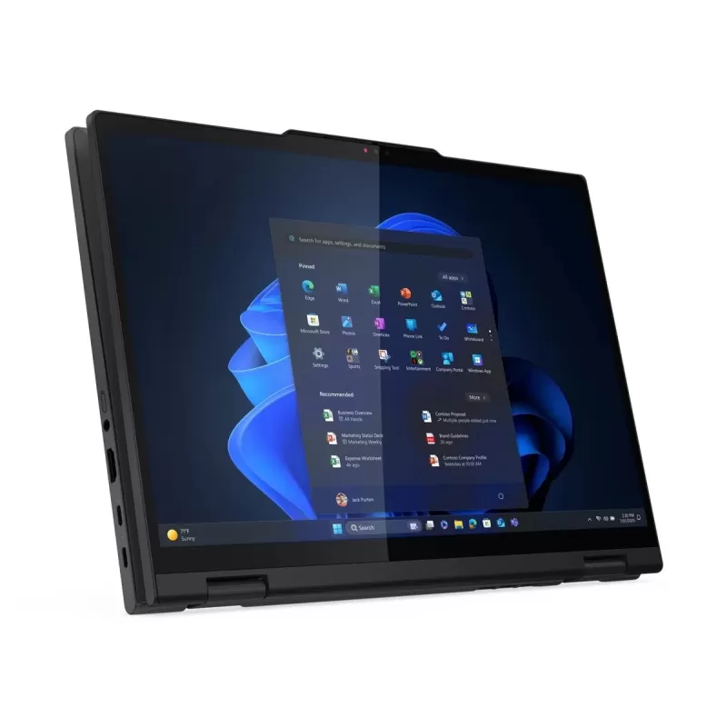 Laptop Lenovo ThinkPad T14s 2-in-1 Gen 1 black 21R3003DIV Intel Core Ultra 7 255U 14" TOUCH WUXGA IPS 16GB SSD:512GB Windows 11 Pro