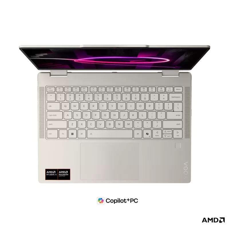 Ноутбук Lenovo Yoga 7 2-in-1 14AGP11 white 83TD0052IV AMD Ryzen AI 7 445 14" TOUCH WUXGA OLED 32GB SSD:512GB