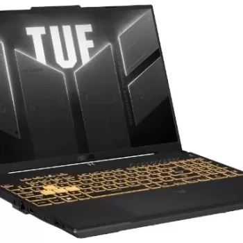 מחשב נייד Asus TUF Gaming F16 FX607VJR FX607VJR-TU295 16" WUXGA Anti-Glare 16GB RTX 3050 SSD:512GB צבע אפור - יבואן רשמי