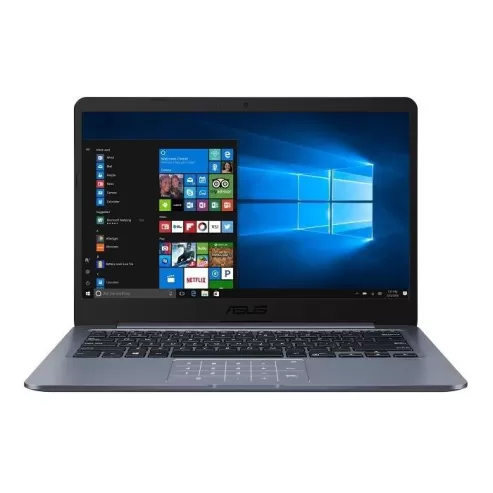 Laptop Asus E406 E406NA-BV016TS Intel Celeron N3350 14" HD 4GB eMMC:128GB Windows 10 S Color:gray