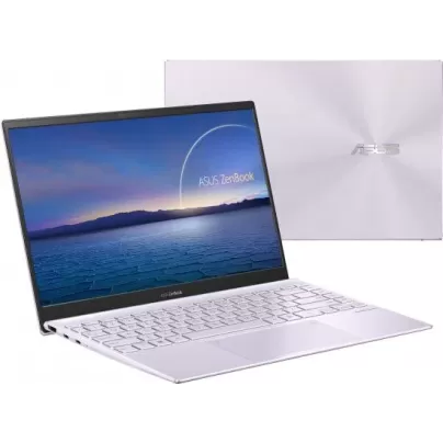 מחשב נייד Asus Zenbook 14 UX425 UX425EA-KI865W Intel Core i7-1165G7 14" FHD 16GB SSD:1TB Windows 11 צבע לילך מיסט