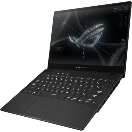 מחשב נייד גיימינג Asus ROG Flow X13 GV301 GV301QH-K6231R AMD Ryzen 9 5980HS 13.3" TOUCH FHD IPS-level 32GB GTX 1650 SSD:1TB Windows 10 Pro צבע שחור