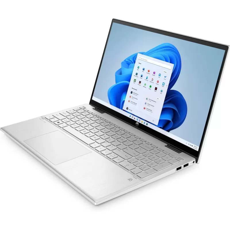 מחשב נייד HP Pavilion x360 Convertible 15-er1002nj 7C427EA Intel Core i5-1235U 15.6" TOUCH FHD IPS 16GB SSD:1TB Windows 11 צבע גוון כסף טבעי מחשב נייד HP Pavilion x360 Convertible 15-er1002nj 7C427EA Intel Core i5-1235U 15.6" TOUCH FHD IPS 16GB SSD:1TB Windows 11 צבע גוון כסף טבעי