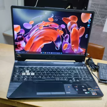 מחשב נייד גיימינג מחודש Asus TUF Gaming A15 FA506IU FA506IU-HN351T AMD Ryzen 5 4600H 15.6" FHD 144Hz 16GB GTX 1660 Ti SSD:1TB Windows 11 צבע שחור