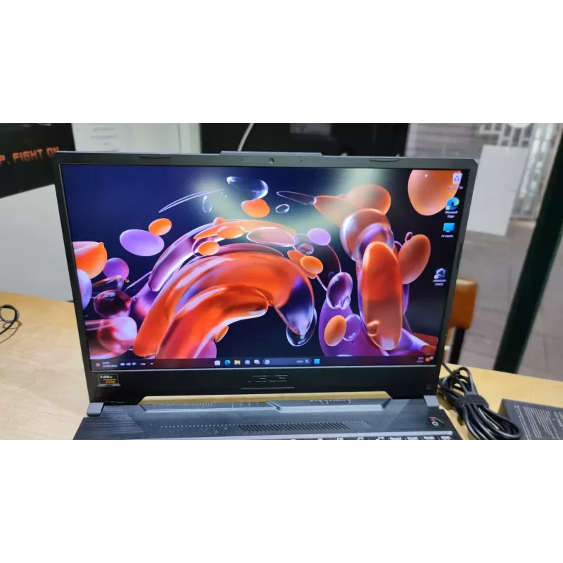 מחשב נייד גיימינג מחודש Asus TUF Gaming A15 FA506IU FA506IU-HN351T AMD Ryzen 5 4600H 15.6" FHD 144Hz 16GB GTX 1660 Ti SSD:1TB Windows 11 צבע שחור