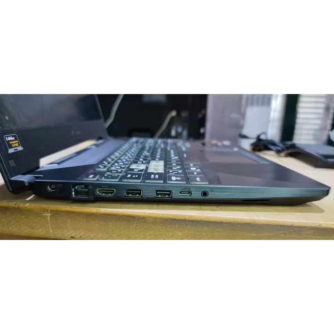 מחשב נייד גיימינג מחודש Asus TUF Gaming A15 FA506IU FA506IU-HN351T AMD Ryzen 5 4600H 15.6" FHD 144Hz 16GB GTX 1660 Ti SSD:1TB Windows 11 צבע שחור