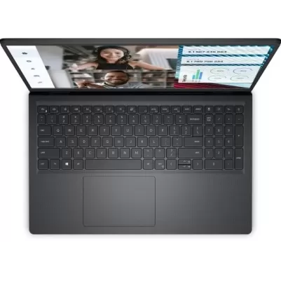 מחשב נייד Dell Vostro 3520 VM-RD09-14580 Intel Core i5-1235U 15.6" FHD 120Hz 16GB SSD:512GB Windows 11 Pro צבע שחור קרבון