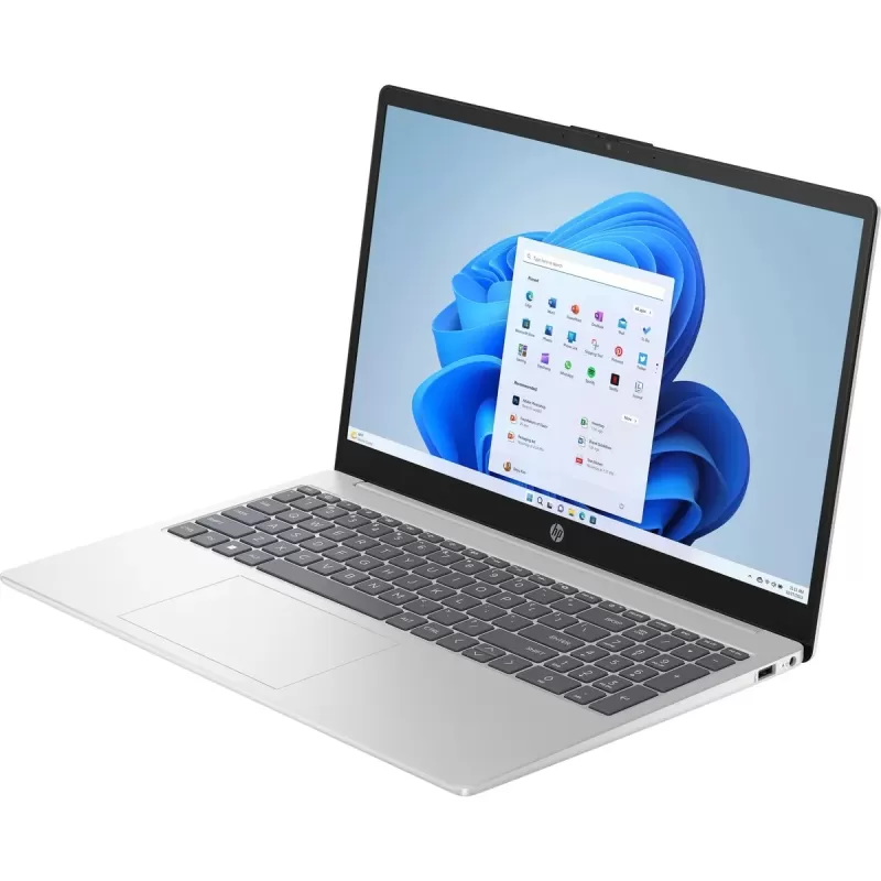 מחשב נייד HP 15-fd1030nj A1SG4EA Intel Core 7 150U 15.6" FHD Anti-Glare 16GB SSD:1TB Windows 11 צבע כסוף